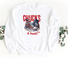 Load image into Gallery viewer, Flag Chucks and Pearls

